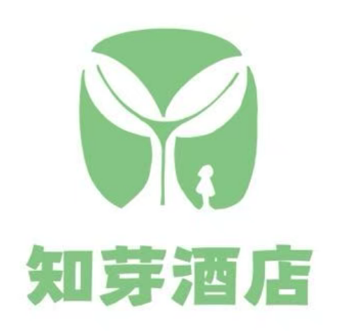 知芽酒店 logo